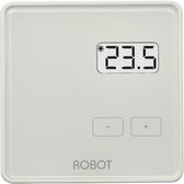 Robot vloerverwarming - Thermostaat - Easy FLEX HC  -  RF LCD  schem-  Wit - AAA batterij