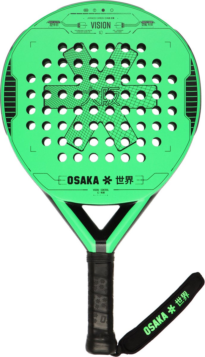 Osaka Vision Control Racket - Iconic black - Padel - Padel - Rackets