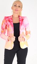 Missy blazer, stretch, multi colour, maat M