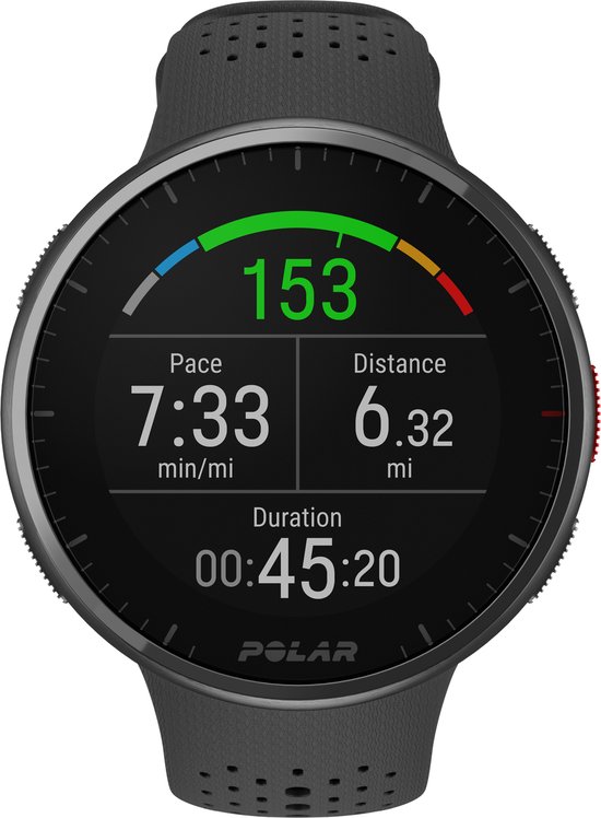 Polar Pacer Pro GPS Hardloophorloge - Carbon Gray - Polar - €216,95