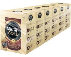 Nescafé Gold oploskoffie - 6 doosjes x 25 zakjes