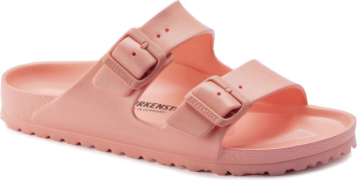 Birkenstock Arizona EVA Peach Narrow Slippers Koraal