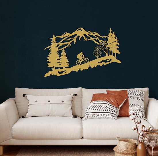 Accessoire mural decoratif en metal carte du monde decor en metal 7