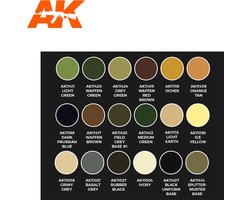 AK Interactive AK11759 Calvin Tan Personal Mixes Signature Set 3rd Generation – 18 Acrylverven