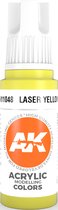 Laser Yellow Acrylic Modelling Color - 17ml - AK-11048