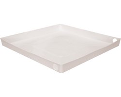 Lekbak wasmachine Bertina, 65x65x6 cm.