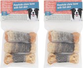 Hondensnacks - vis - 240g - kauwen - voor honden - rijk aan eiwitten