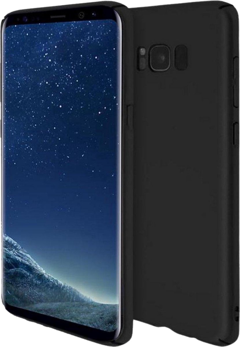 Fooniq Silicone Hoesje Zwart - Geschikt Voor Samsung Galaxy S8