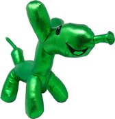 Ballooneez Hond (Groen) Pluche Knuffel 35 cm {Balloon Dog Plush Toy | Speelgoed knuffeldier knuffelpop voor kinderen jongens meisjes | ballon honden hondje puppy knuffeltje} Teckel
