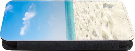 Étui pour téléphone iPhone 8 Bookcase - Tropical - Plage - Mer - Avec compartiments - Étui portefeuille avec fermeture magnétique