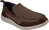 Skechers instapper art 65901 BRN bruin maat46