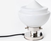 Art Deco Trade - Tafellamp Small Pointy 20's Nikkel