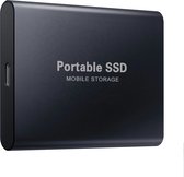 Externe Harde Schijf 8TB - USB 3.1 Type C - 25MB/S - Externe SSD - Data Opslag - Zwart - Bezza Media