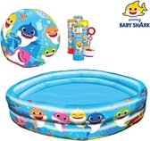 Baby Shark Zwembad - Strandbal - Bellenblaas - Set - Zomer - Speelgoed