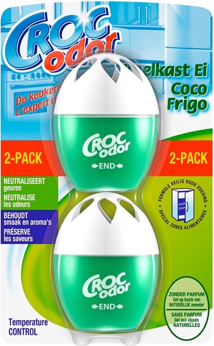 Croc Odor Frigo Armoire réfrigérée 2 packs consommateurs | bol.com