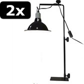 2x LICHT STANDAARD 37-63CM