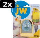 2x VOGELSPEELG TIP&TREAT 8X8X6CM