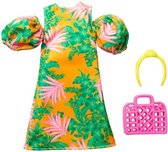 Barbie Kleding Outfit 'Jungle' Jurk + Handtas en Haarband