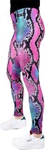 Slangen Legging van Festivallegging - Snake It Till You Make It - Maat S/M - Comfortabel - Ademend - Zachte Stof