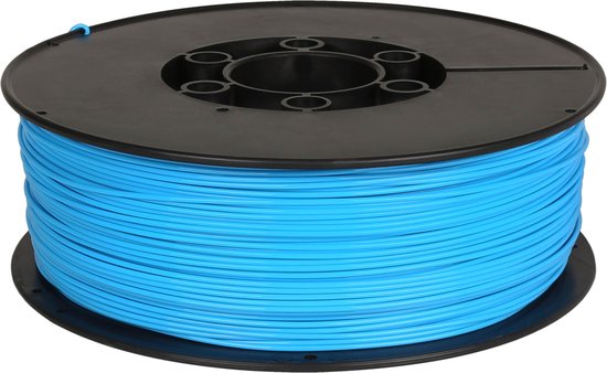 Blauw filament PLA 1,75 mm draad 3D-printer GEMAAKT IN EU | bol.com