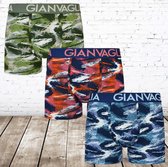 Gianvaglia katoenen heren boxers 5052 3-pak -Gianvaglia-L-Boxershorts