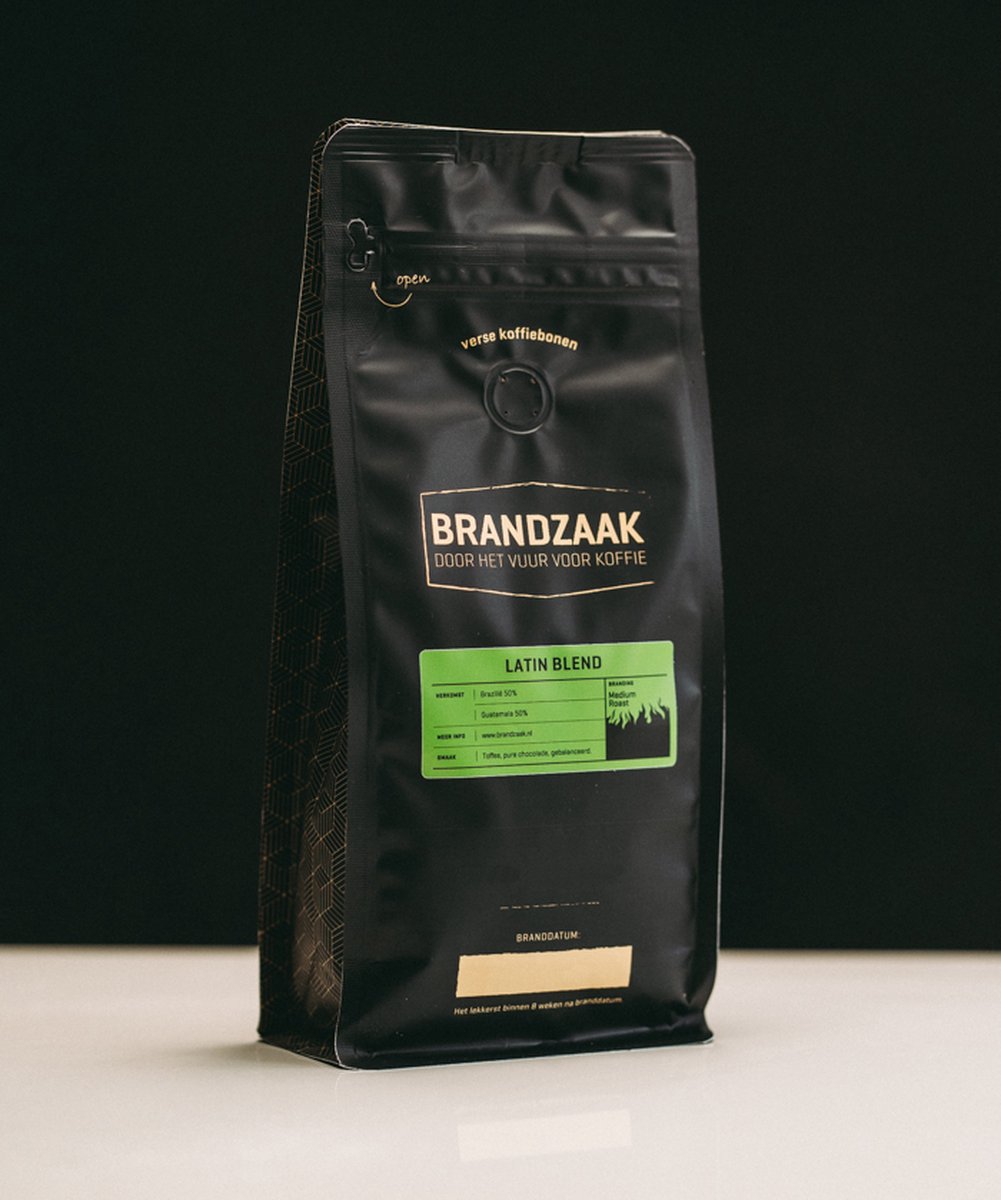 Brandzaak - Latin Blend 1000 gram - Verse Koffiebonen - Specialty Blend - Specialty Coffee - Ambachtelijk gebrand op bestelling