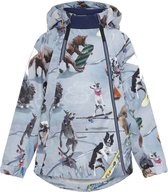 Molo - Overgangsjas voor kinderen - Hopla - Doggy Blue Town - maat 92cm