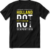 Rotterdam - Holland | TSK Original & vintage | T-Shirt Heren - Dames | Geel | Perfect Cadeau Shirt | Grappige Spreuken - Zinnen - Teksten | Maat XXL