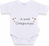 Baby Romper - Je wordt OVERGROOT opa - Zwangerschap aankondigen - Bekendmaking zwangerschap - Zwangerschapsaankondiging