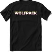 Wolfpack T-Shirt | Saitama Inu Wolfpack Crypto Ethereum kleding Kado Heren / Dames | Perfect Cryptocurrency Munt Cadeau Shirt Maat M