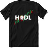 HODL Saitama T-Shirt | Saitama Inu Wolfpack Crypto Ethereum kleding Kado Heren / Dames | Perfect Cryptocurrency Munt Cadeau Shirt Maat L