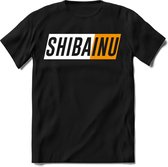 Shiba inu T-Shirt | Shib Crypto ethereum kleding Kado Heren / Dames | Perfect cryptocurrency munt Cadeau shirt Maat L