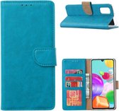 Samsung Galaxy A41 (SM-A415F) - Bookcase Turquoise - Portefeuille - Magneetsluiting