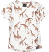 Giraffe party t-shirt (rounded back) /
