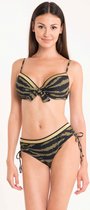 David Safari bikini zwart/groen maat 42