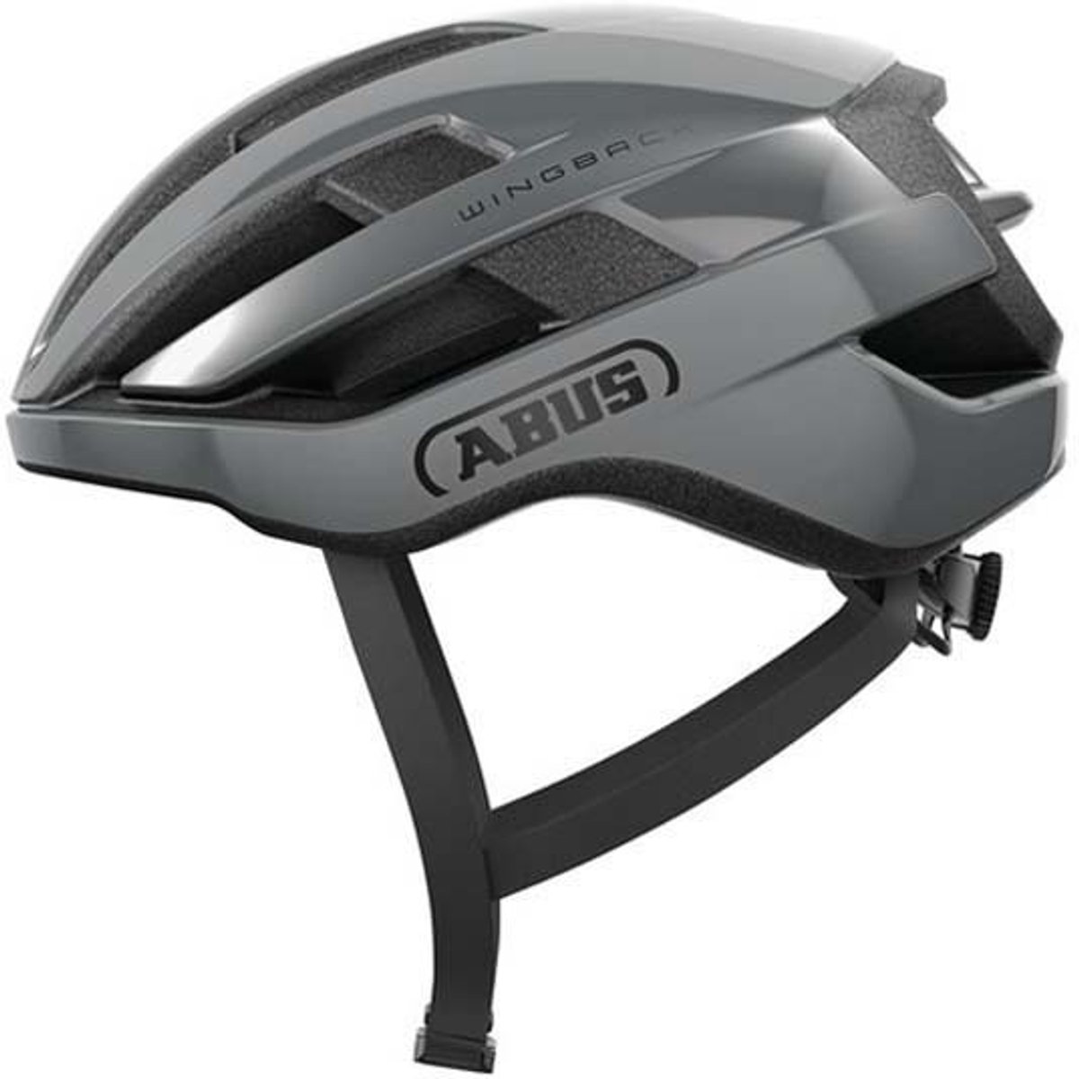 ABUS helm wingback race grey s 51-55cm