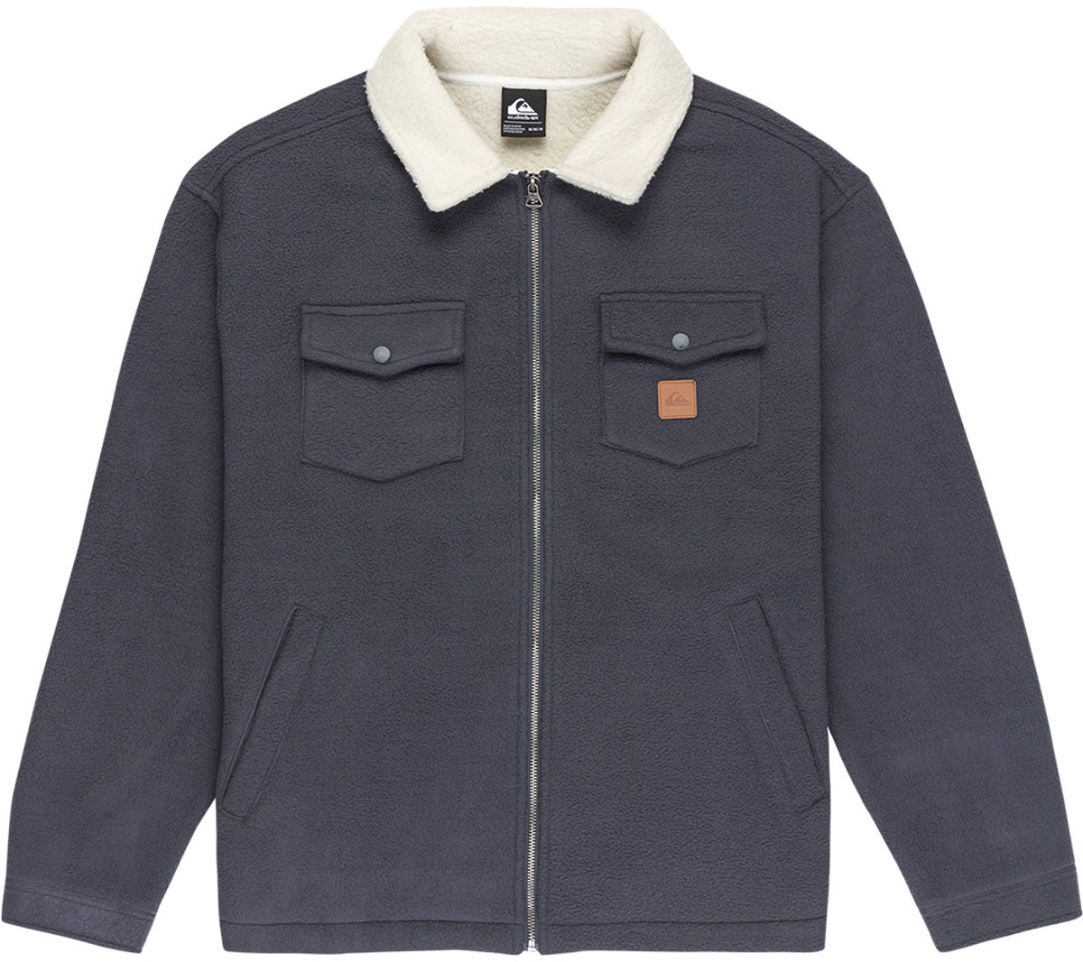 Quiksilver Eqypf03080 Fleece Met Volledige Rits Man India Ink