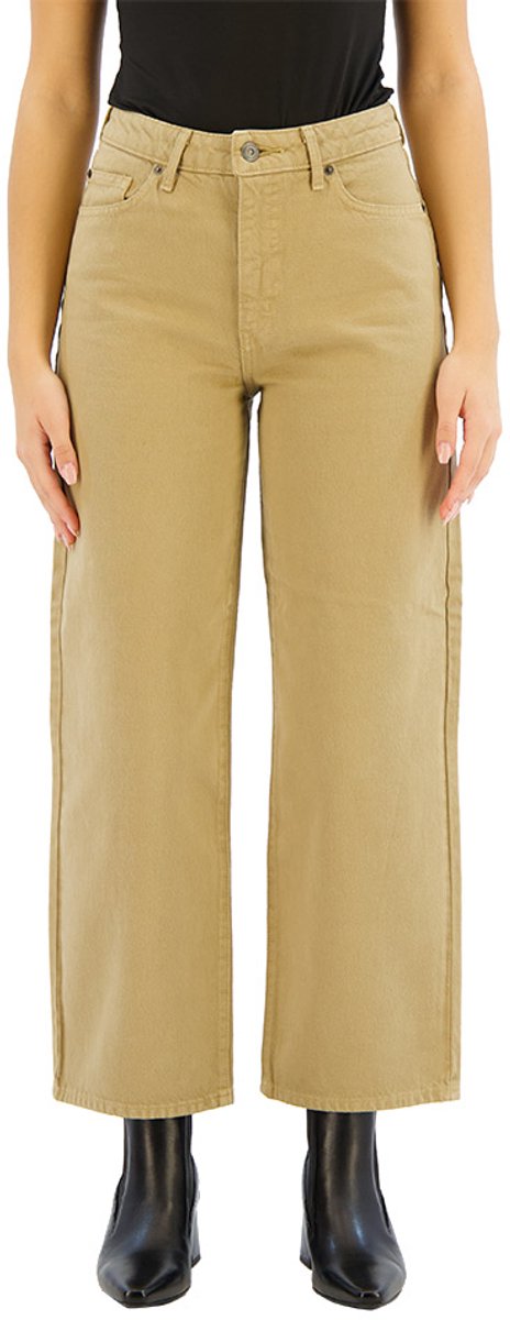 Dockers High Waist Straight Cut Spijkerbroek Beige 29 Vrouw
