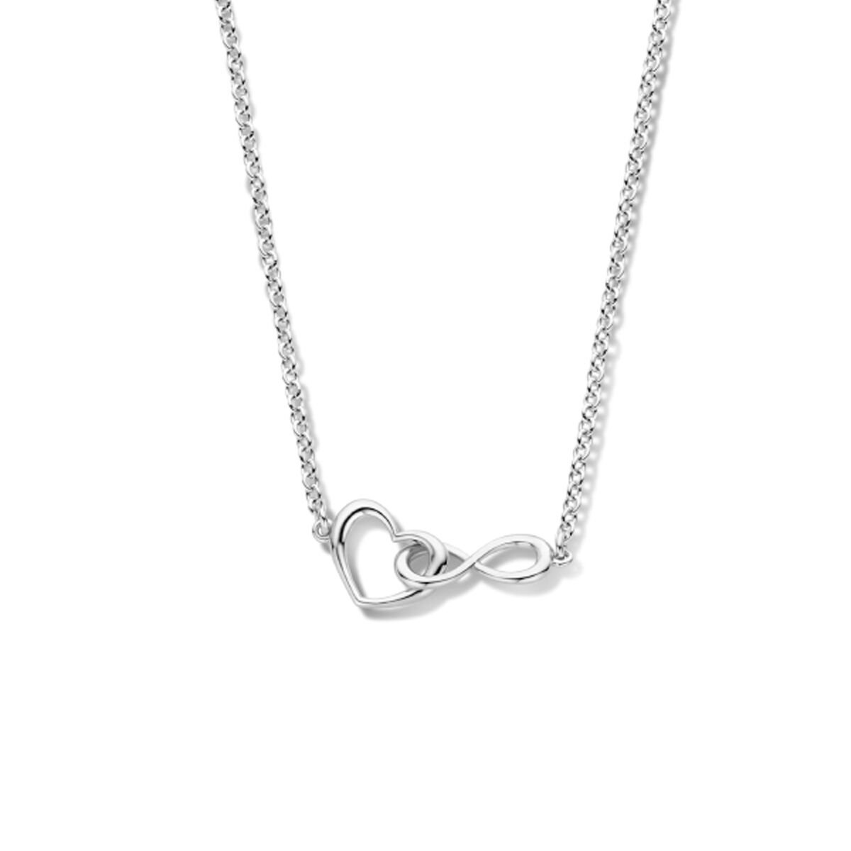 Collier hart en infinity 40 + 4 cm