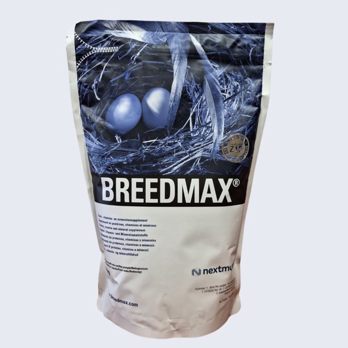 Breedmax- Kweekbevordering- Aanvullend vogelvoer- Breedmax zak 1 kilo