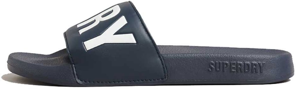 Superdry Code Core Vegan Pool Slippers Vrouw Marineblauw