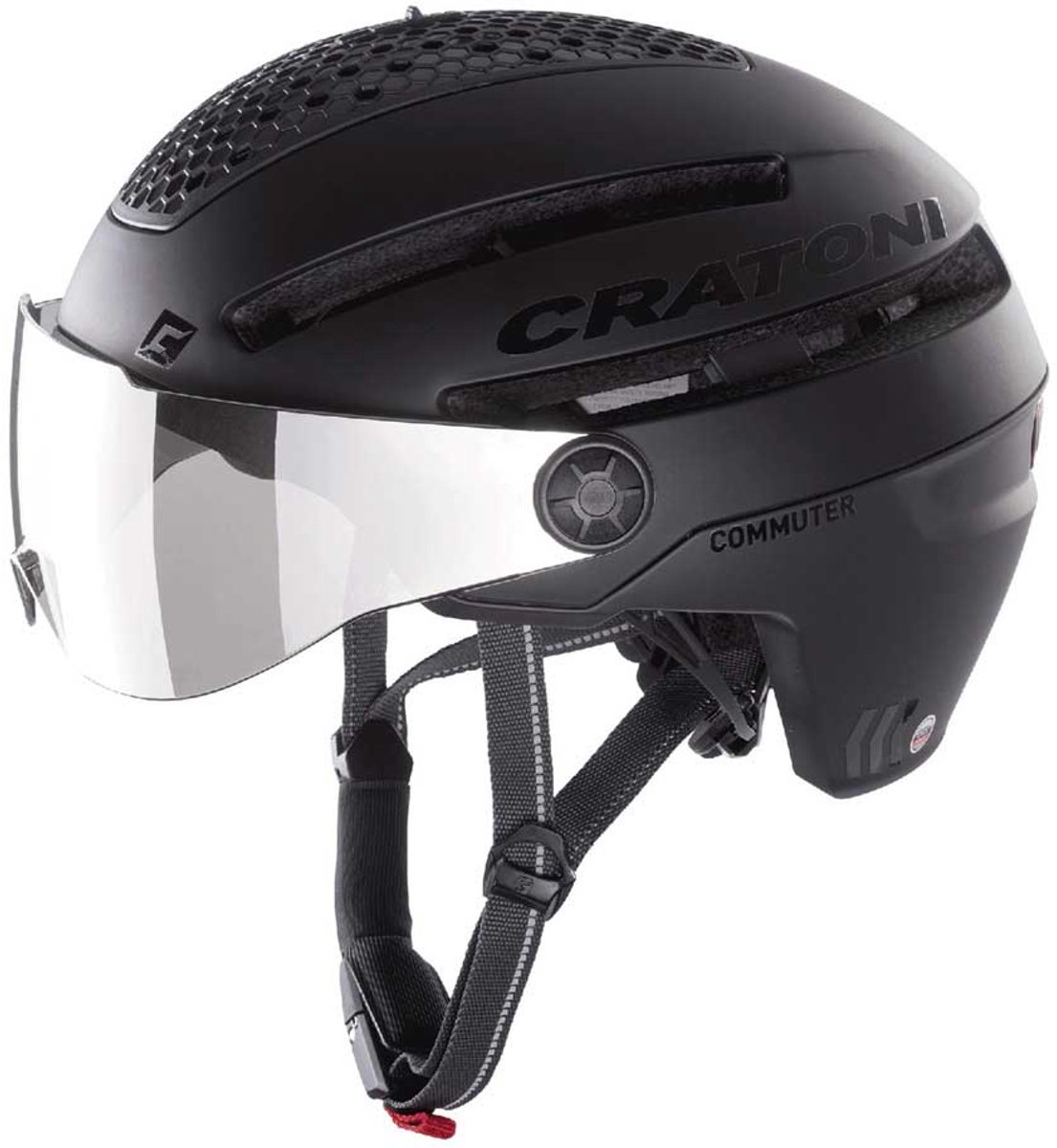 Helm Commuter Vision Black Matt M-L