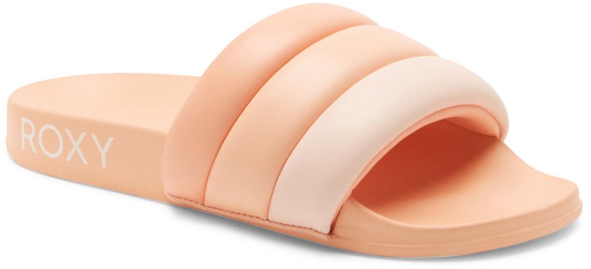 Roxy Puff It Slippers Vrouw Peach Pes