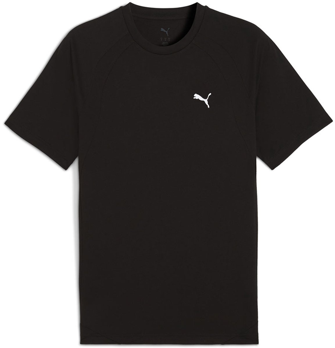 Puma Evostripe T-shirt Met Korte Mouwen S Man Zwart