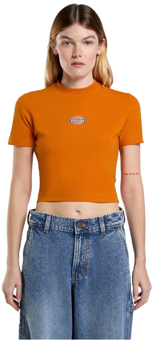 Dickies Valley T-shirt Met Korte Mouwen S Vrouw Autumn Maple