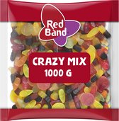 Red Band Crazy mix snoep - zoete mix - zak 1000g