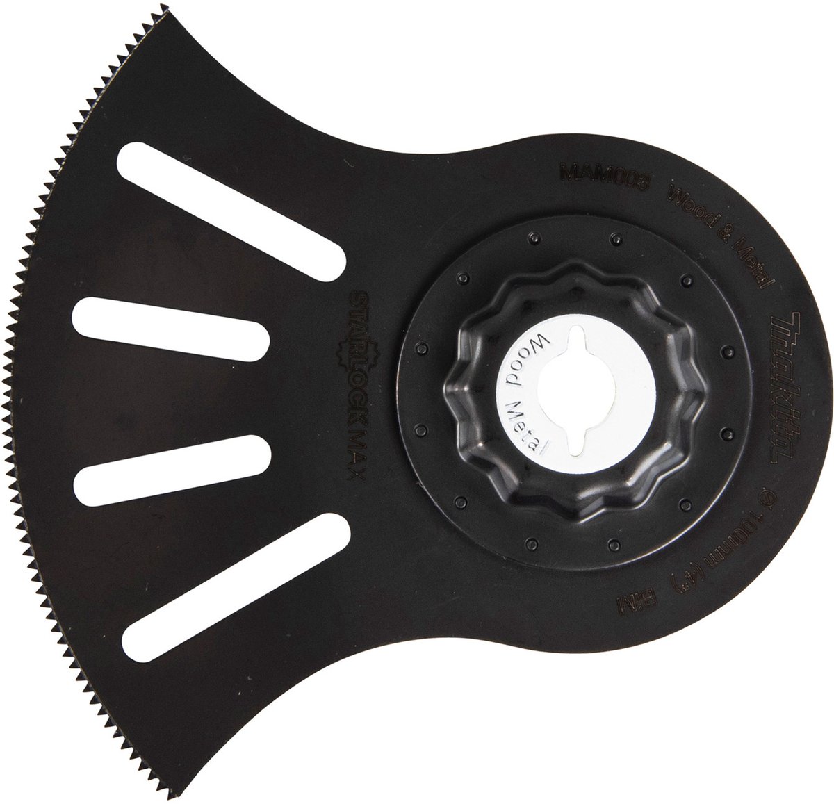 Makita 100x45mm segmentzaagblad hout&staal - mam003 - b-66422 afbeelding