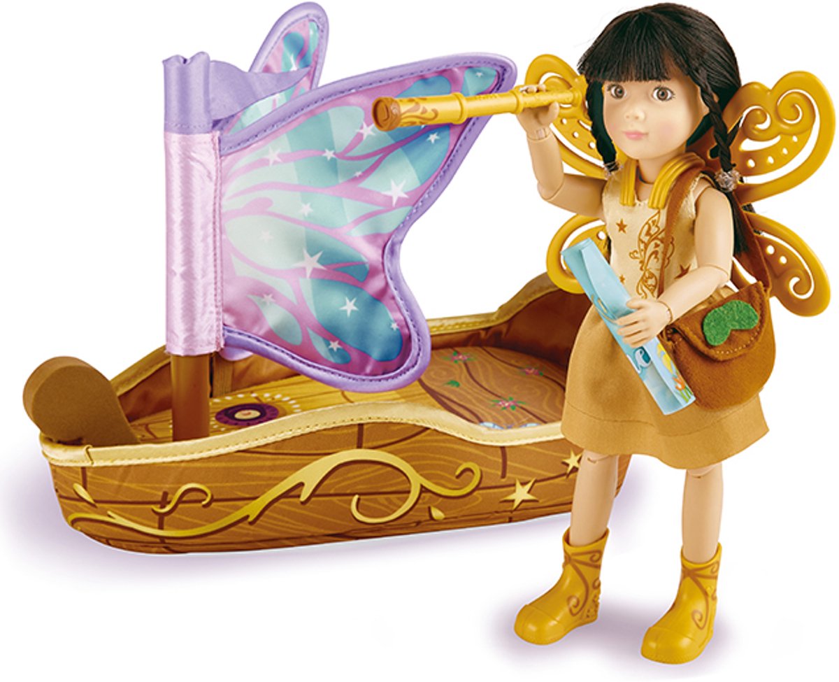 Kruselings speelset Luna Dreamland Galleon pop en schip fantasie avontuur.