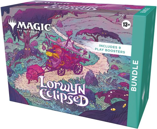 Magic The Gathering Lorwyn Eclipsed Bundle - Met 9 Play Boosters en box