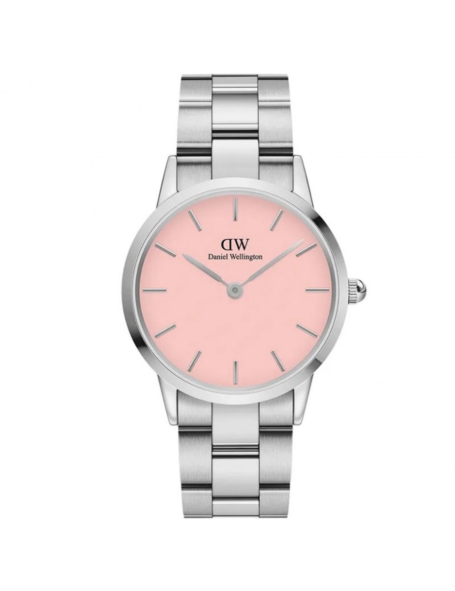 Daniel Wellington Iconic Link Dameshorloge Rose Wijzerplaat - DW00100536- 36MM